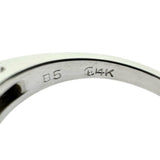 Size 9 Diamond Ring K14WG White Gold 14K / Analyzed 3.0g Ladies
[Used][Makoto Shichiten][NN]

[MaKx]