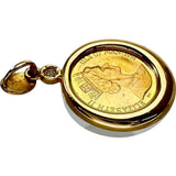 1P Diamond Pendant Top Isle of Man Cat Coin 1991 1/25OZ K18 Yellow Gold (18K)/K24 Yellow Gold (24K, Fine Gold) 3.1g Ladies
【Used】【Makoto Shichiten】【BL】




【MoMix】
【ex】