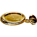 1P Diamond Pendant Top Isle of Man Cat Coin 1991 1/25OZ K18 Yellow Gold (18K)/K24 Yellow Gold (24K, Fine Gold) 3.1g Ladies
【Used】【Makoto Shichiten】【BL】




【MoMix】
【ex】