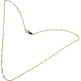 Screw Chain Necklace K18 Gold 18K 1.2g 40cm Ladies
[Used] [Makoto Shichi Store] [BL]




【TIx】
【ex】