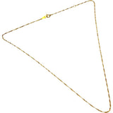 Screw Chain Necklace K18 Gold 18K 1.2g 40cm Ladies
[Used] [Makoto Shichi Store] [BL]




【TIx】
【ex】