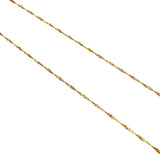 Screw Chain Necklace K18 Gold 18K 1.2g 40cm Ladies
[Used] [Makoto Shichi Store] [BL]




【TIx】
【ex】