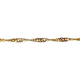 Screw Chain Necklace K18 Gold 18K 1.2g 40cm Ladies
[Used] [Makoto Shichi Store] [BL]




【TIx】
【ex】