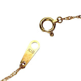 Screw Chain Necklace K18 Gold 18K 1.2g 40cm Ladies
[Used] [Makoto Shichi Store] [BL]




【TIx】
【ex】
