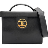 【CHANEL/シャネル】 バニティ A01999 2WAYショルダーバッグ ハンドバッグ 29番（2020年頃） キャビアスキン ブラックレザー/ゴールド金具 レディース【中古】【真子質店】【BL】




【TIIK】
