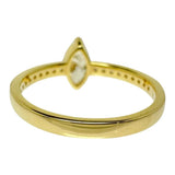 Size 13 Central Diamond (Estimated K-SI1) 0.61ct Side Diamonds Total 0.14ct Ring K18 Gold 18K 2.4g Ladies
[Used] [Makoto Shichiten] [NN]

[SMaMo]