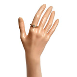 Size 13 Central Diamond (Estimated K-SI1) 0.61ct Side Diamonds Total 0.14ct Ring K18 Gold 18K 2.4g Ladies
[Used] [Makoto Shichiten] [NN]

[SMaMo]