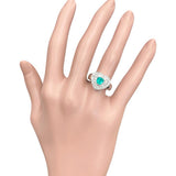 9号 ハートモチーフ ブラジル産パライバトルマリン 0.72ct ダイヤモンド 0.48ct リング・指輪 Pt900プラチナ 8.2g レディース
【中古】【真子質店】【NN】




【MaMaxx】