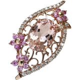 Morganite 6.06ct Pink Sapphire 0.92ct Diamond 0.62ct Pendant Top K18PG Pink Gold 18k 7.8g Ladies
[Used] [Makoto Shichiten] [NN]




[IMiTY]