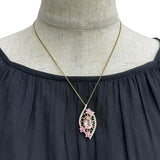 Morganite 6.06ct Pink Sapphire 0.92ct Diamond 0.62ct Pendant Top K18PG Pink Gold 18k 7.8g Ladies
[Used] [Makoto Shichiten] [NN]




[IMiTY]