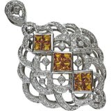 Yellow Sapphire 2.11ct Diamond 0.92ct Pendant Top K18WG White Gold 18K 11.6g Ladies
【Used】【Makoto Shichiten】【NN】




【TMaKY】