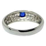 Size 16.5 (JP) Sapphire 0.74ct Diamond Total 0.93ct Ring Pt900 Platinum 7.7g Ladies
【Used】【Makoto Shichiten】【NN】

【SSx】