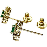 エメラルド 0.24×2ct ダイヤモンド 0.08×2ct ピアス K18ゴールド 18金 3.1g レディース
【中古】【真子質店】【NN】




【KTY】