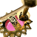 粉色碧玺 0.84x2ct 钻石 0.18x2ct 耳环 K18黄金 18K金 3.2g 女款
【二手】【真子质店】【NN】




【YMiT】