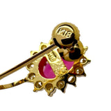 粉色碧玺 0.84x2ct 钻石 0.18x2ct 耳环 K18黄金 18K金 3.2g 女款
【二手】【真子质店】【NN】




【YMiT】