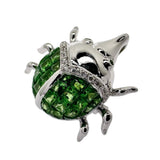 Insect Motif Brooch/Pendant Top Green Grossular Garnet Total 1.73/0.01ct Diamond Total 0.05ct K18WG White Gold 18k 3.6g Ladies
【Used】【Makoto Shichiten】【NN】




【MiMoMi】