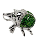 Insect Motif Brooch/Pendant Top Green Grossular Garnet Total 1.73/0.01ct Diamond Total 0.05ct K18WG White Gold 18k 3.6g Ladies
【Used】【Makoto Shichiten】【NN】




【MiMoMi】