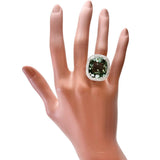 10.5 Green Quartz Diamond Ring K14WG White Gold 14K (X-ray Analyzed) 13.9g Women's
【Used】【Makoto Shichiten】【NN】




【IKYx】
