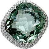 10.5 Green Quartz Diamond Ring K14WG White Gold 14K (X-ray Analyzed) 13.9g Women's
【Used】【Makoto Shichiten】【NN】




【IKYx】