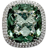 10.5 Green Quartz Diamond Ring K14WG White Gold 14K (X-ray Analyzed) 13.9g Women's
【Used】【Makoto Shichiten】【NN】




【IKYx】