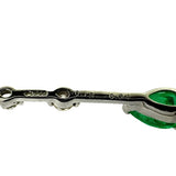 Emerald 0.34ct Diamond Total 0.18ct Necklace Pt900 Platinum/Pt850 Platinum 3.5g 40cm Ladies
[Used] [Makoto Shiten] [NN]

[DDx]