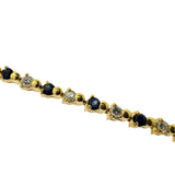 サファイア 計1.33ct ダイヤモンド 計0.87ct ブレスレット K18ゴールド 18金 9.0g 17.5cm レディース
【中古】【真子質店】【NN】




【IMiKx】