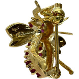 Bee Motif 2WAY Pendant Top Ruby 0.87ct Brooch K18 Gold 18K 3.2g Ladies
[Used] [Makoto Shichiten] [NN]




[YIY]