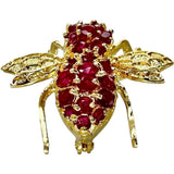 Bee Motif 2WAY Pendant Top Ruby 0.87ct Brooch K18 Gold 18K 3.2g Ladies
[Used] [Makoto Shichiten] [NN]




[YIY]