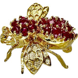 Bee Motif 2WAY Pendant Top Ruby 0.87ct Brooch K18 Gold 18K 3.2g Ladies
[Used] [Makoto Shichiten] [NN]




[YIY]