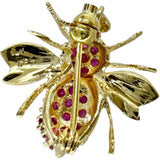 Bee Motif 2WAY Pendant Top Ruby 0.87ct Brooch K18 Gold 18K 3.2g Ladies
[Used] [Makoto Shichiten] [NN]




[YIY]