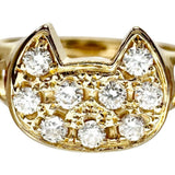 Size 1.5 Pinky Ring Cat Motif Diamond 0.14ct Ring K18 Gold 18k 2.8g Ladies
[Used] [Makoto Shichiten] [NN]




[DSx]