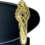Snake Motif Hoop Diamond 0.03ct Earrings K18 Gold 18K 2.0g Ladies
[Used] [Makoto Shichiten] [NN]




[MoTMi]