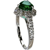 Size 12 Heart-shaped Emerald 0.776ct Diamond 0.62ct Ring Pt950 Platinum 3.2g Ladies
【Used】【Makoto Shichiten】【NN】




【ISMix】
