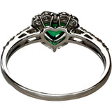 Size 12 Heart-shaped Emerald 0.776ct Diamond 0.62ct Ring Pt950 Platinum 3.2g Ladies
【Used】【Makoto Shichiten】【NN】




【ISMix】