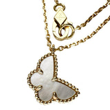 [Van Cleef & Arpels] Sweet Alhambra Papillon Butterfly Motif White Shell (Mother of Pearl) Necklace K18YG Yellow Gold 18K 3.1g 40.5cm VCARF69300 Ladies
[Used] [Makoto Shichiten] [BL]

[IKxx]