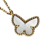【梵克雅宝/Van Cleef & Arpels】 Sweet Alhambra Papillon 蝴蝶图案 白贝母项链 K18YG黄金 18K金 3.1g 40.5cm VCARF69300 女士
【中古】【真子质店】【BL】




【IKxx】
