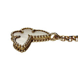 [Van Cleef & Arpels] Sweet Alhambra Papillon Butterfly Motif White Shell (Mother of Pearl) Necklace K18YG Yellow Gold 18K 3.1g 40.5cm VCARF69300 Ladies
[Used] [Makoto Shichiten] [BL]

[IKxx]