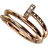 13号【CARTIER/カルティエ】 ジュストアンクル ダブル ダイヤモンド リング・指輪 K18PGピンクゴールド 18金 5.6g B4210800 #53 レディース
【中古】【真子質店】【GD】




【MaSSMa】