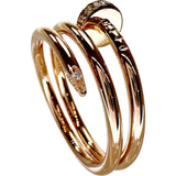 13号【CARTIER/カルティエ】 ジュストアンクル ダブル ダイヤモンド リング・指輪 K18PGピンクゴールド 18金 5.6g B4210800 #53 レディース
【中古】【真子質店】【GD】




【MaSSMa】