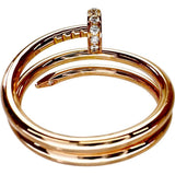 13号【CARTIER/カルティエ】 ジュストアンクル ダブル ダイヤモンド リング・指輪 K18PGピンクゴールド 18金 5.6g B4210800 #53 レディース
【中古】【真子質店】【GD】




【MaSSMa】