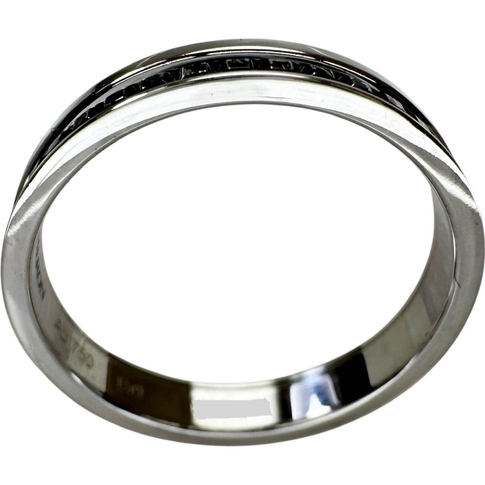18.5号【Boucheron/ブシュロン】 キャトルブラックリング ハーフ