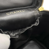 【CHANEL/シャネル】 ココマーク バニティバッグ ハンドバッグ 6番台（2000年頃） キャビアスキン ブラック/ゴールド金具 レディース【中古】【真子質店】【BL】




【IxKMi】