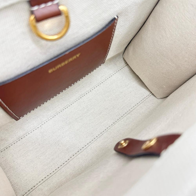 BURBERRY/バーバリー】 ミニフレヤトート 2WAYショルダーバッグ