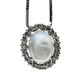 ラブラドライト 1.36ct ダイヤモンド 0.16ct ネックレス K18WGホワイトゴールド 18金 3.2g 46cm レディース
【中古】【真子質店】【NN】




【MoYx】
