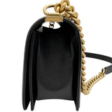 【CHANEL/シャネル】 ボーイシャネル25 A67086 チェーンショルダー ショルダーバッグ 26番（2018年） キャビアスキン ブラックレザー/ゴールド金具 レディース【中古】【真子質店】【BL】




【MoSMiD】