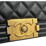 【CHANEL/シャネル】 ボーイシャネル25 A67086 チェーンショルダー ショルダーバッグ 26番（2018年） キャビアスキン ブラックレザー/ゴールド金具 レディース【中古】【真子質店】【BL】




【MoSMiD】
