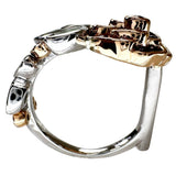 9号 フラワーモチーフ ガーネット 0.85ct ルビー 0.52ct ダイヤモンド 0.01ct リング・指輪 K18WGホワイトゴールド 18金/K18PGピンクゴールド 18金 6.8g レディース
【中古】【真子質店】【NN】




【ITKY】