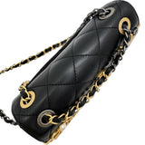 【CHANEL/シャネル】 クリップ ミニマトラッセ18 ショルダーバッグ シリアルプレート(2021年以降） ラムスキン ブラック/シルバー金具/ゴールド金具 レディース【中古】【真子質店】【BL】




【MoMoxx】