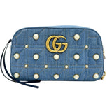 【GUCCI/グッチ】 スモールカメラバッグ 447632 GGマーモント ショルダーバッグ キャンバス ブルー/デニム/フェイクパール レディース【中古】【真子質店】【BL】




【ITTx】