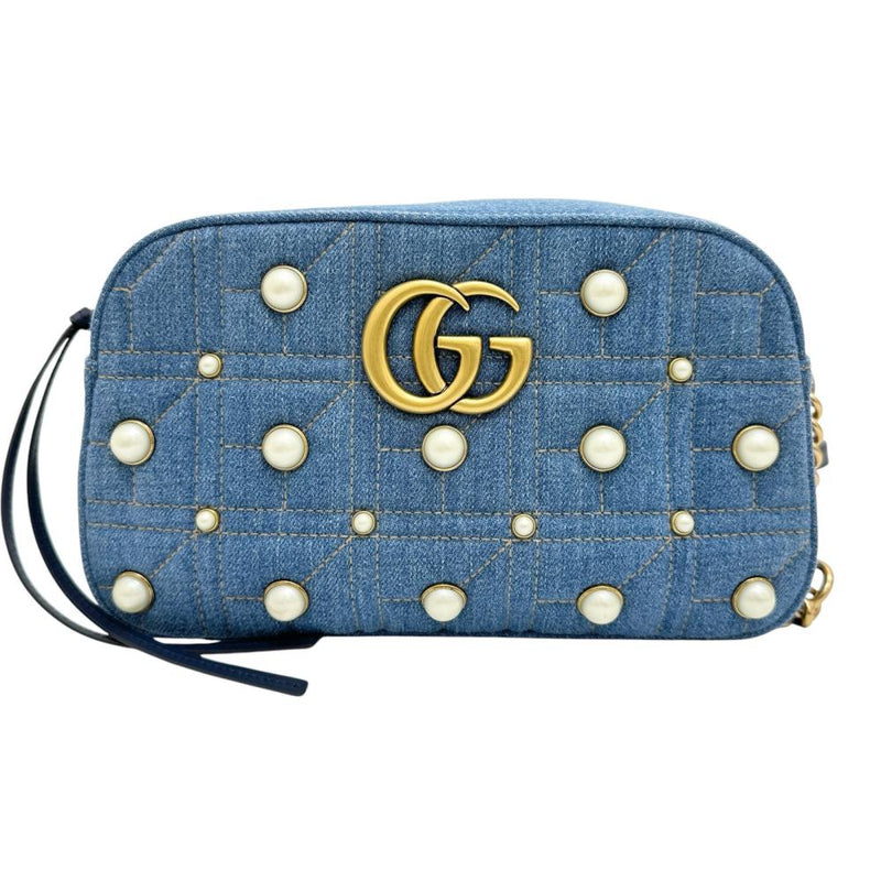 GUCCI/グッチ】 スモールカメラバッグ 447632 GGマーモント ショルダー